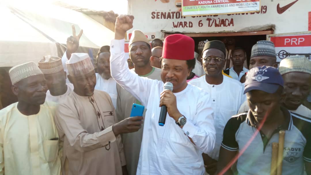 BREAKING: Shehu Sani prepares to join APC, as ex-senator’s supporters join ruling party in Kaduna