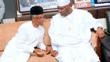 BREAKING: Abuja Tension Rises as Atiku Meets El-Rufai