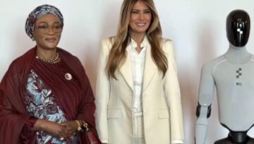 All Eyes on Remi Tinubu as She Joins Melania Trump, Brigitte Macron at White House Event