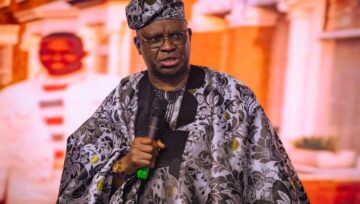 BREAKING: Fayose Drops Fresh Bombshell on Alleged Plot to Oust Ladoja as Olubadan