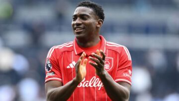 Forest Surprise Awoniyi With Special Shirt Amid Transfer Buzz