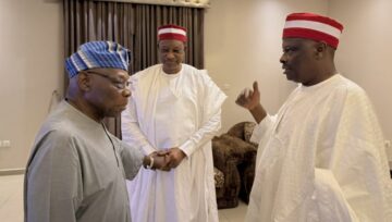 BREAKING: Kwankwaso, Obasanjo Reunion in Kano Gets Nigerians Talking [PHOTOS]