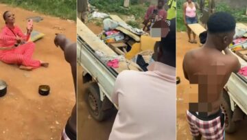 Lady Allegedly Moves Luggage to Boyfriend’s House Without His Consent