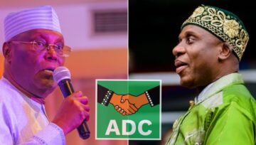 BREAKING: Political Earthquake as ADC Unveils Atiku–Amaechi Ticket for 2027