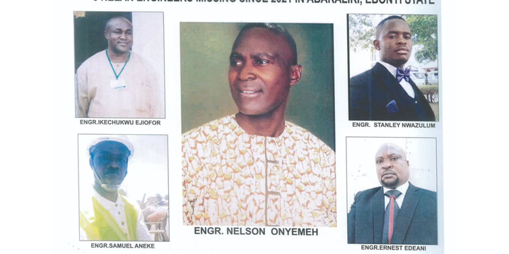 BREAKING: Wife of Missing Five NELAN Engineers Accuses Umahi, DSS, Police of Cover-Up Over 2021 Disappearance