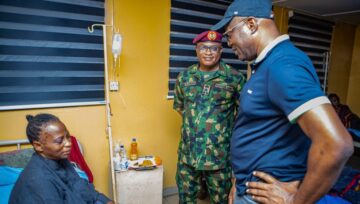 Makinde Pays Hospital Visit To Rescued Oriire Teachers, Pupils (VIDEO)