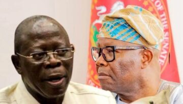 Why Akpabio and Oshiomhole Clashed During Senate Proceedings