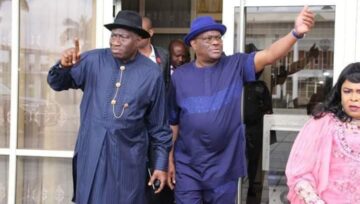 PDP Crisis Deepens as Wike’s Camp Reportedly Selects VP Candidate, Jonathan Push Continues