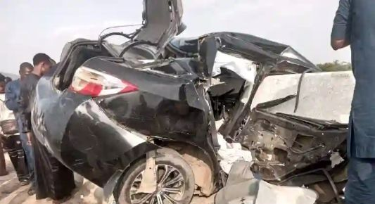 Tragedy in Abuja: Three Young Men Die After Vehicle Crashes Into Bridge