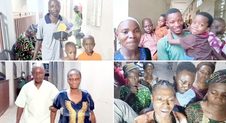Joyful Reunion: Rescued Oyo Pupils and Teachers Embrace Families After 56 Days