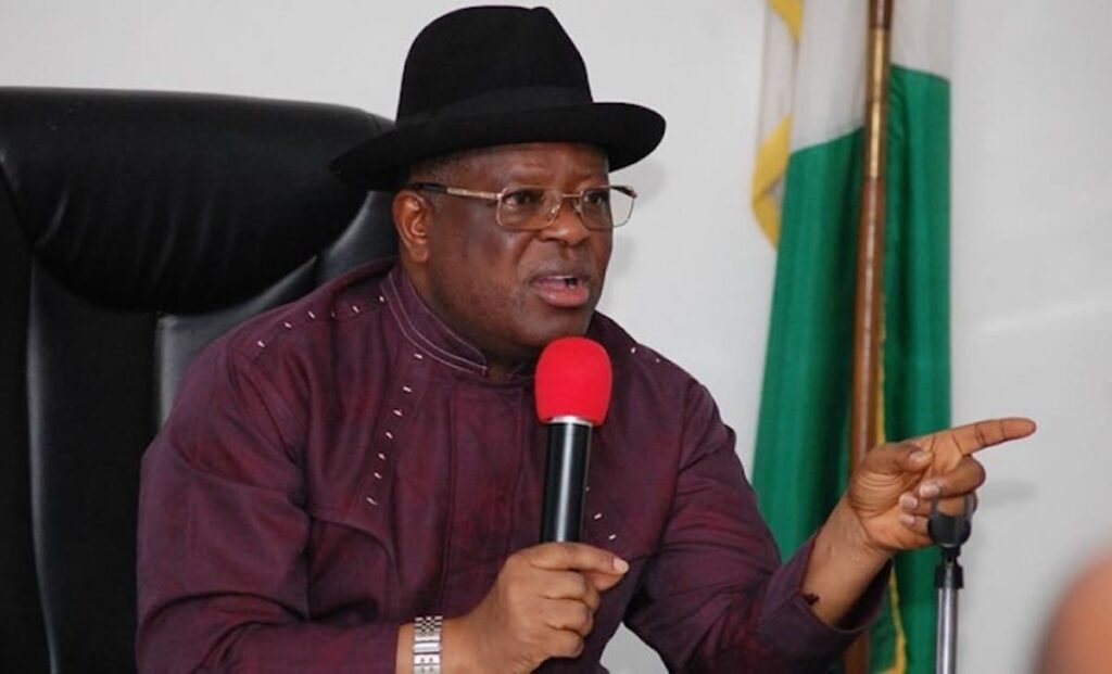 “This Is Unacceptable” – Umahi Orders Arrest of Contractor Over ₦14bn Road Project