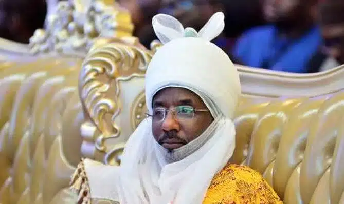 APC Chairman Meets Emir Sanusi Behind Closed Doors
