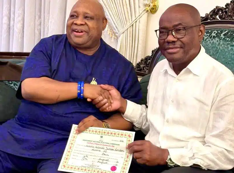 Adeleke Meets Wike After Tinubu Visit In Abuja