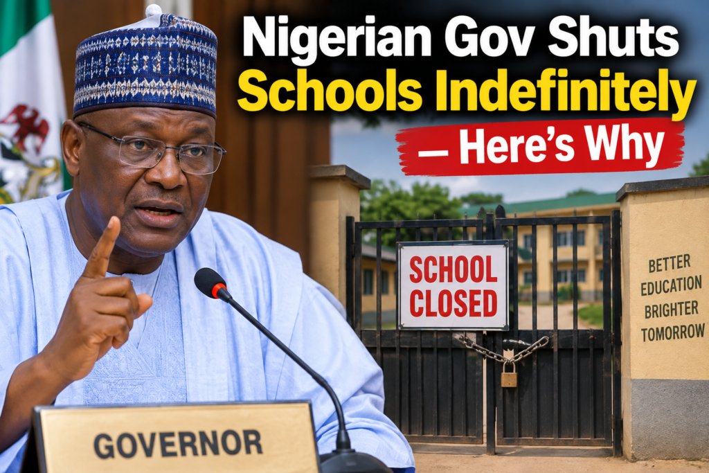 Nigerian Gov Shuts Schools Indefinitely — Here’s Why